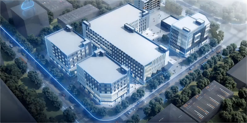 恒泰科技潔凈項(xiàng)目鳥瞰圖 恒泰科技潔凈項(xiàng)目鳥瞰圖